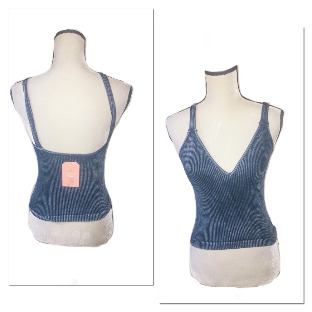 HOST PICK! LAST 1! NWT FREE PEOPLE Washed Crop Top - Picture 4 of 8